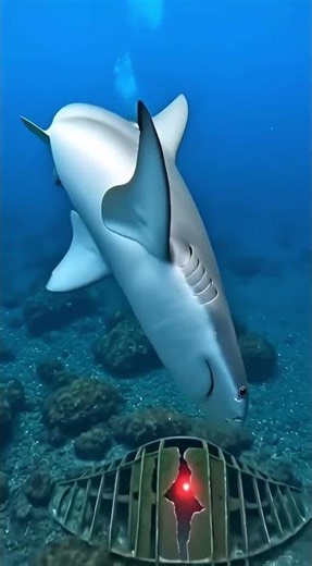 GoPro dive in the Bermuda Triangle #pov #shark #shorts #viral #viralshorts