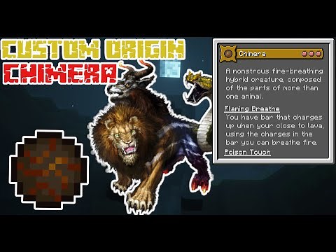 Minecraft Origins Mod: Chimera! (Custom Origin)