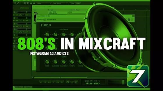 808's in Mixcraft | @Iamdices
