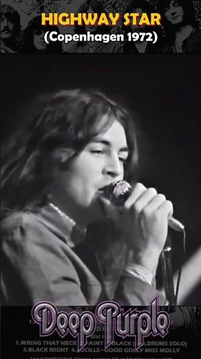 Deep Purple - Highway Star (Copenhagen 1972) #deeppurple #classicrock #ritchieblackmore #rock