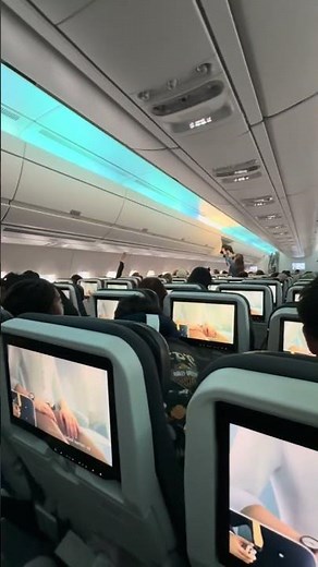 Inside Turkish Airlines Airbus A350 Economy Class #turkishairlines