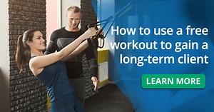 How to use a free workout to gain a long-term client
