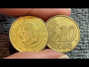 1999 Belgium 10 Euro Cent Coin • Values, Information, Mintage, History, and More