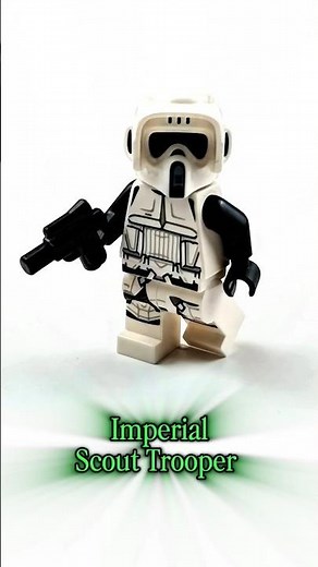 Imperial Scout Trooper | Star Wars LEGO Minifigure Build