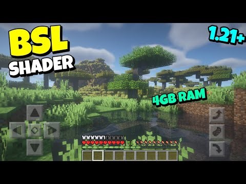 New BSL Shader For Minecraft PE 1.21+ | Best Shader For MCPE 1.21+ | Low End Device 3GB 4GB