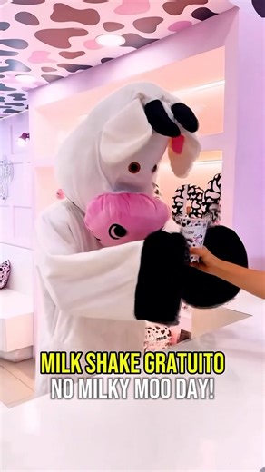 Diego e Gabi | Mais de SP | 🥤 MILKY MOO DAY – MILKSHAKE GRÁTIS! 🐄💗 A vaquinha mais amada do Brasil vai te dar milkshake de graça! 🔥 Como funciona? Na compra de 1... | Instagram