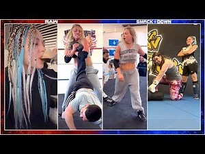 Liv Morgan Training in the Ring (Behind the Scenes) | WWE Superstars Off-Camera Moments
