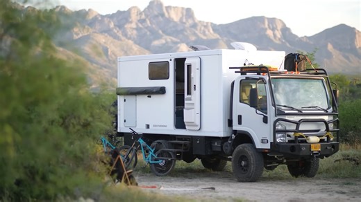 This Big-Budget Truck Is an Off-Grid Overlanding Beast Packed With Home-Like Amenities
