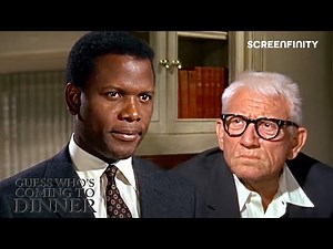 The moment he convinced the father of the bride | Guess Who's Coming To Dinner | Screenfinity