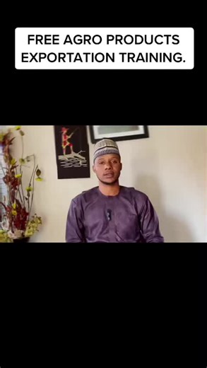 FREE AGRO PRODUCTS EXPORTATION TRAINING. This export program will help you kickstart your export business as a beginner with ease, you will learn the following ✅ Setting up your business For Exportation ✅ Sourcing for Export products ✅ Introduction to the Export ✅ What to Export, storage & logistics ✅ How to find genuine buyers, Communicate with buyers. #free #freetraining #export #fypシ゚viral #agriculture #business #nigeria #fypシ #fypage #foryou
