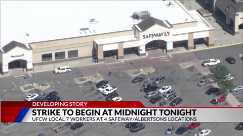 Safeway, Albertsons strike to start at limited locations on Sunday