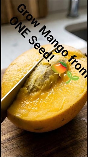 How to Grow Mango at Home 🥭#fyp