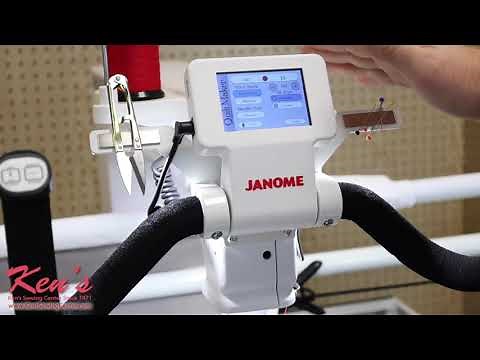 Janome Quilt Maker 18 Demonstration by Ken's Sewing Center in Muscle Shoals, AL