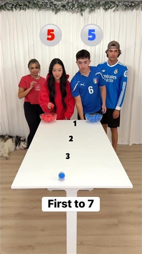 First to 7 Wins! Girls vs Boys