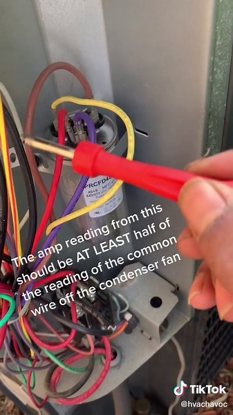 Easy HVAC Tip: How to Check a Capacitor While Running