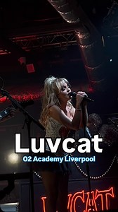 Rising star @luvcat sparkled on the #O2AcademyLiverpool stage ✨ How special was that?! 💖 #Luvcat #O2AcademyLiverpool | O2 Academy Liverpool