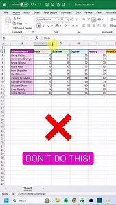 17K views · 6.6K reactions | Slanted Headers in Excel⚡ #excel #exceltips #corporate #workhacks | Miss Excel | Facebook