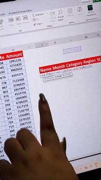 How to create a Search Box in Excel