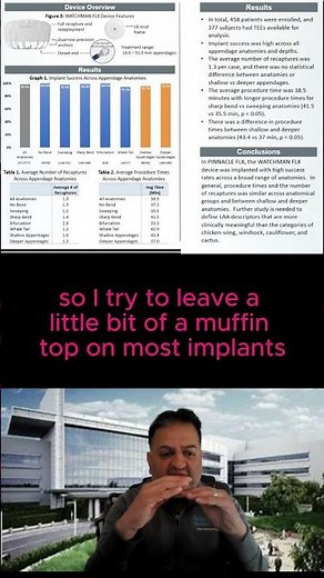 Dealing with a very trabeculated appendage? Dr. Doshi gives a tip on how he deploys a WATCHMAN #laac