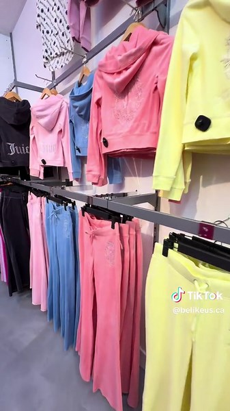 Juicy vibes, always. 😎✨ We dedicated a full section at both our locations including over 20 different styles and colors. Get your tracksuit & join the juicy couture tracksuit phenomenon …JuicyGirlLife #juicystore #juicycouture #juicytracksuits #juicycouturecanada #parishilton