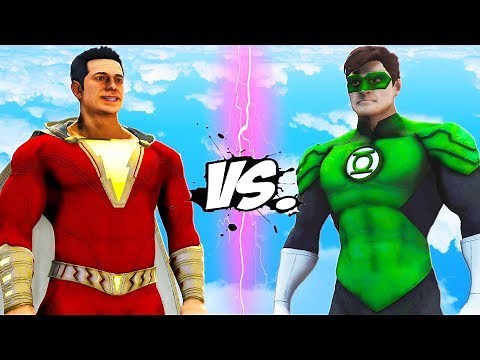 GREEN LANTERN VS SHAZAM! - EPIC BATTLE