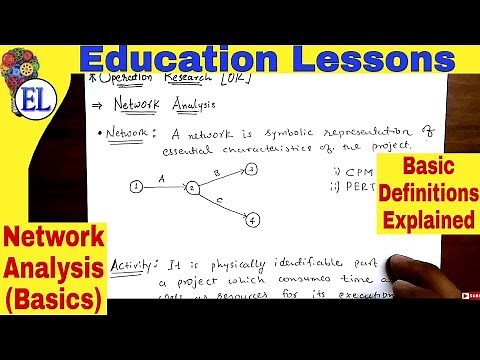 Network Analysis | Basic Definitions | Operation Research (OR)