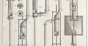 Fonctionnement d'une pompe aspirante et refoulante de la Machine de Marly