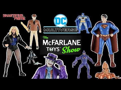 NEW DC Multiverse McFarlane Toys Revealed Joker, Superman, Black Canary, Larfleeze, Batman and more!