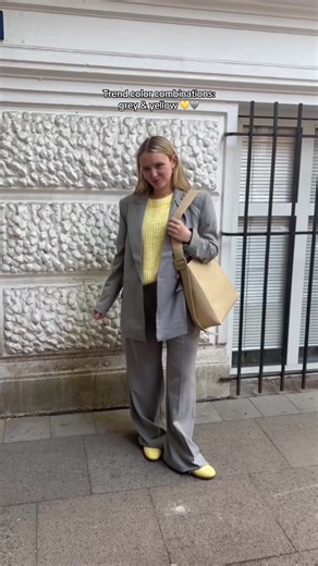 These color combinations are on trend this season 🩶💛 #bonprix #styleinspo #trending #trend #fashion