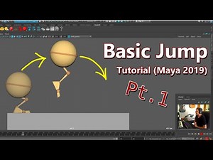 Basic Jump - 3D Animation Tutorial (Maya 2019) - PART 1