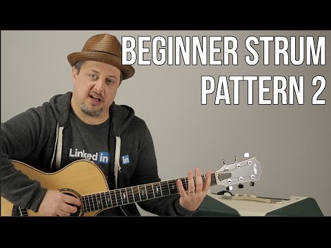 Beginner Strumming Patterns For Acoustic Guitar Pattern 2 - Beginner Guitar Lessons