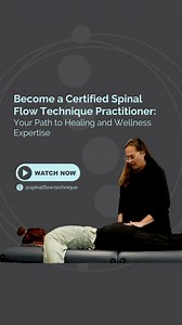 2.2K views · 31 reactions | This is Bess, one of our head trainers at the 7 day Immersive teaching our students how to find an access point. 懶 There are 33 access points where the meninges meet the vertebral column, making a contact on one of these creates more Spinal Flow and less spinal blockages which is the purpose of the Spinal Flow Technique. | Spinal Flow Technique | Facebook