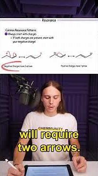 Drawing Resonance Structures Patterns: Charges #resonance