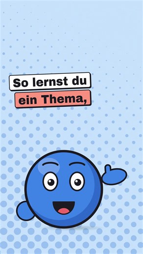 Ein komplett neues Thema wird deutlich einfacher, wenn du es in der richtigen Reihenfolge lernst. #Lernen #Schule #Lerntipps #Klausur #Prüfung