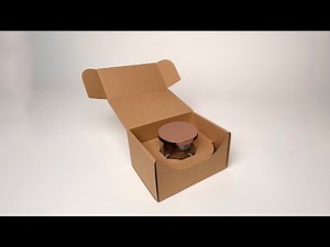 How to fold our Single Econo Style Shipping Box