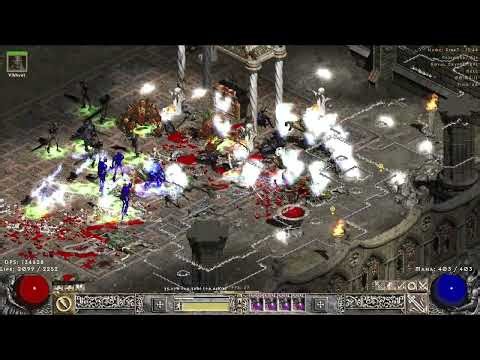 Holy Shock Sacrifice (Light Sac) T3 Map clear [4:18] Project Diablo 2, Season 13.