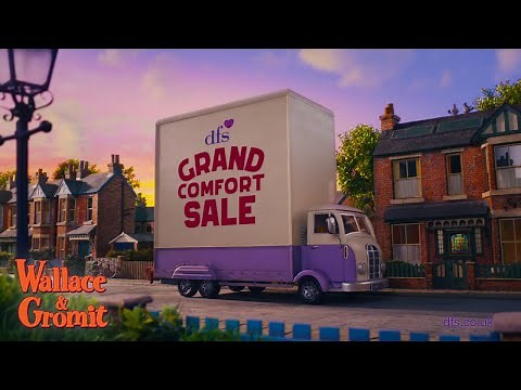 Wallace & Gromit x DFS Grand Comfort Sale TV Commercial 🛋️ | Wallace & Gromit