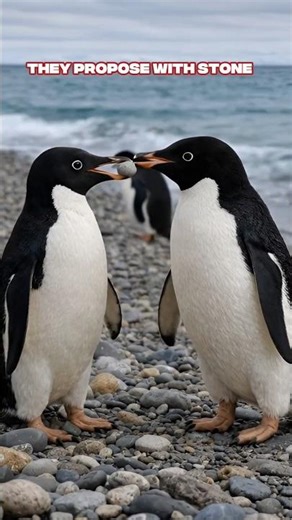 Animals That Propose With Stones | Animal Facts