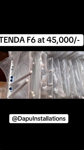 Tenda F6 Routers Now Available for 60k at Dapu Installations