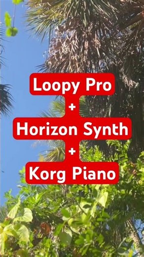 Groovebox Horizon + Korg Piano+One Take