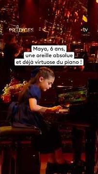 Maya, seulement 6 ans, reprend magnifiquement "La valse d'Amélie" de Yann Tiersen au piano #Prodiges