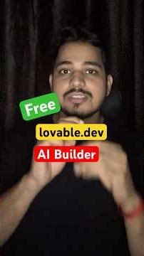Lovable.dev build full stack application just with prompt. #ai #lovable #vibecoding #vibes #machine