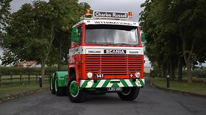 70K views · 811 reactions | Charles Russell on his prized V8-powered Scania 141 | Truck & Driver | Facebook
