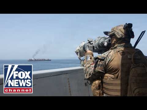 US shoots HELLFIRE MISSILES at ship trying to breach Iran blockade