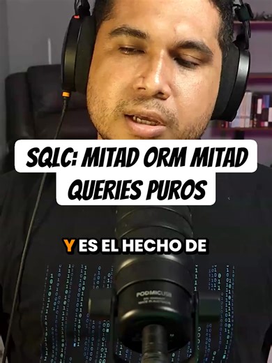 SQLC Una Gran Alternativa A Los ORM #devandopspodcast #programacion #desarrollodesoftware