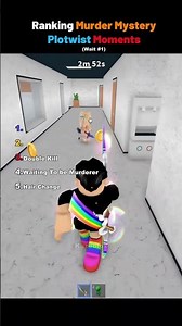 These Murder Mystery Moments Are INSANE 🤨 #roblox #shorts