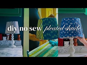 Transform Your Space: DIY Vintage Lampshade Makeover Tutorial | No Sew
