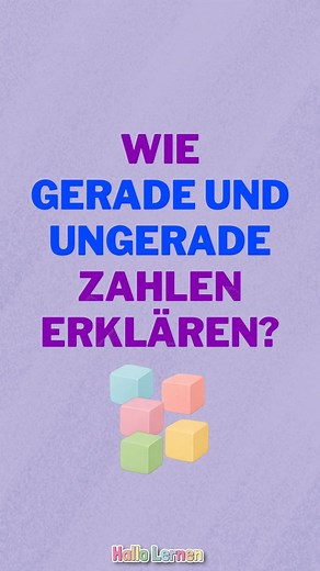 Ina Lehr | Lernen, Vorschule, Grundschule, 5. Klasse on Instagram: "❤️ Wie erkläre ich meinem Kind gerade und ungerade Zahlen? Ganz einfach – mit Bauklötzen und einem kleinen Brett! 🧮 🧡 In diesem Video zeige ich dir eine wunderbare, ganz praktische Methode, wie du deinem Kind das Prinzip von geraden und ungeraden Zahlen ganz spielerisch beibringen kannst. 💛 Und das Beste: Du brauchst dafür kein Arbeitsblatt und kein Buch – nur Bauklötze und ein bisschen Neugier. 🏗️ 👉 So geht’s: Ihr stapelt