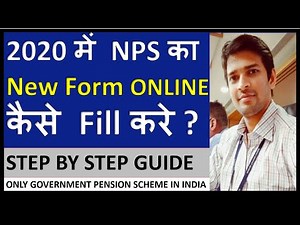 NPS REGISTRATION ONLINE IN 2020 | HOW TO OPEN/REGISTER NPS ACCOUNT ONLINE