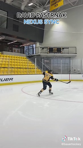 Better connection, better control, lightest NEXUS ever. The SYNC. #hockey #bauerhockey #pastrnak #nhl